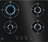 Electrolux EGG64272K Einbau-Gaskochfeld, 4 Brenner, schwarz