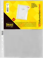 Idena Dokumentenhülle A4 10 Stück, genarbt, 120µ