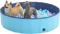 Purpurra Planschbecken faltbar Kinderpool Hundepool rund