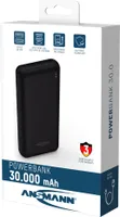 ANSMANN Mobiler Zusatzakku PB212 30.000 mAh schwarz