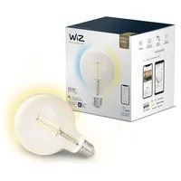 WiZ Filament G125 Globe Klarglas LED-Leuchtmittel | steuerbar per App, Alexa, Google Home und IFTTT