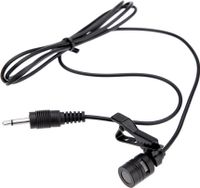Lavalier Klammer Metall Mono Mikrophon 3,5 mm mit Halsband-Clip fuer Lautsprecher Computer PC Laptop