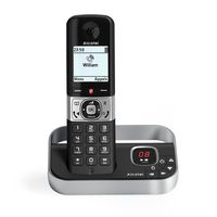 Alcatel F890 Voice, schwarz, Festnetztelefon, Anrufbeantworter, Aufzeichnung