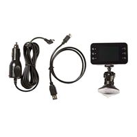 Nedis Dash Cam | 720p@30fps | 3.0 MPixel | 2.4 " | LCD | Motion Detection | Black NE550727350