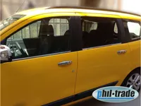 Chromowane klamki drzwi ze stali nierdzewnej do Dacia Lodgy 4 drzwi od 2012&gt;