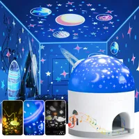 Nachtlicht Nachtlicht Sternenhimmel-Projektorlicht dimmbare LED-Musik-Nachtlicht