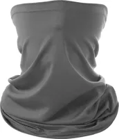 Schlauchschal Multifunktionstuch Mundschutz Neckwarmer Rundschal Schal Halstuch Motorrad, Komfortabel Atmungsaktiv Sonnenschutz, Grau
