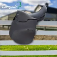 Vielseitigkeit Echt Leder Pferde Sattel Reitsattel Semiquarter Pony Shetty braun, Groesse in Zoll:17