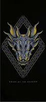 House of the Dragon Badetuch Strandtuch Badehandtuch Strandlaken 70 x 140 cm