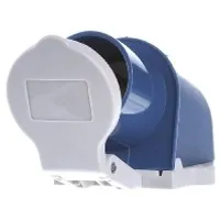 Zástrčka TA 16A, 3pin, 6h, 230V, IP44 - Namontovaný konektor CEE 16A 3p 6h 847