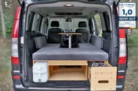 Moonbox Campingbox mit Tisch 119cm Special Edition