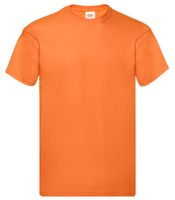 Herren T-Shirt Original-T - Orange, M
