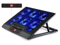 SK-S550 Notebook Laptop Kühler | 6 x LED Lüfter | 2 x USB | Schwarz
