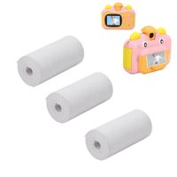 3 role termopapírového tiskového papíru 57 x 30 mm s okamžitým tiskem termopapíru pro dětský fotoaparát, náplňový papír pro dětský fotoaparát