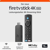 Amazon Fire TV Stick 4K Max Gen. 2 mit Unterstützung für Wi-Fi 6E