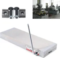 400x150mm Permanentní magnetické elektromagnetické sklíčidlo Magnetické sklíčidlo pro povrchovou brusku Engraver Spark Machine Wire Cutter
