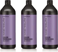 Total Results Color Obsessed Shampoo 3x1000 ml