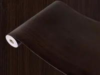 DecoMeister Küchenfolie nach Maß – Selbstklebende Marmorfolie – Möbelfolie in Holzoptik – Steinmotiv – 45 cm x 0,25 m Wenge Kastanie
