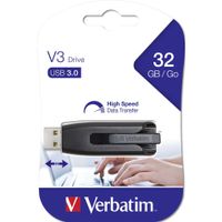 Verbatim USB 32GB 25/80 V3 USB 3.0 black
