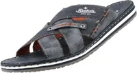 Rieker Herren Pantoletten 30351-40, 30351-42, 30351-43, 30351-44, 30351-47 RIE-21599 ozean/navy 40 [Schuhe Mann]