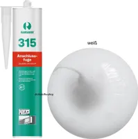 Ramsauer 315 Anschlussfuge 1K Silicon Dichtstoff 310ml Kartusche weiß
