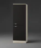 Küchen Midikühlschrankumbau Faro MH661-9 in anthrazit 60 cm breit