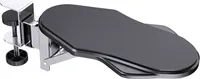 Armlehne für Schreibtisch, 180° drehbare Armlehnenstütze, faltbare Arm- und Handgelenkauflage, Ablage, ergonomische Computertisch-Verlängerung