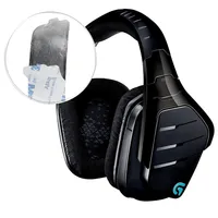 kwmobile Kopfbügelpolster kompatibel mit Logitech G933 / G933S / G633 - Ersatz Neopren Bügelpolster Kopfhörer Schwarz