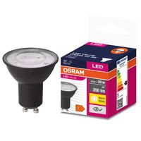 Leuchtmittel LED Value Black GU10 4,5W =50W 2700K 350lm 36st schwarz Osram
