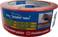 Putzband Abdeckband für raue Oberflächen, UV-beständig, Orange, 38 mm x 20 m