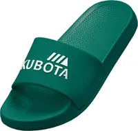 Kubota Badelatschen Herren "Basic" Dunkelgrün, 46