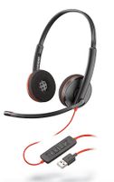 Plantronics Headset Blackwire C3220 | binaural USB | SoundGuard | Schwarz