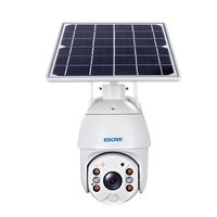 Überwachungskamera Aussen Zoom Kamera mit Solarpanel