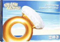 Diamantový plavecký prsten Splash & Fun se třpytkami