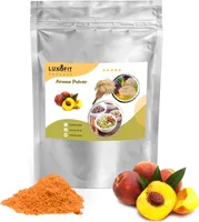 Luxofit Pfirsich Aroma Geschmack Flavour Pulver – Fruchtiges Pfirsicharoma für n, Shakes & Desserts,  Germany (50 g)