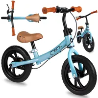 MoMi BREKI Kinderfahrrad – EVA 12 Zoll, Leicht 2.25 kg, Bis 25 kg - Blau