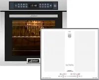 Herd Set/ Kaiser EH 6306 R / Einbaubackofen + KCT 67 FIW La Perle / Induktionskochfel