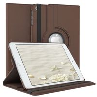 EAZY CASE Tablet Hülle kompatibel mit Apple iPad Mini 1 / 2 / 3 Hülle, 360° drehbar, Tablet Cover, Tablet Tasche, Premium Schutzhülle aus Kunstleder in Braun