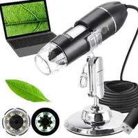 USB Digital-Mikroskop 50x-1600x Vergrößerung 8 LEDs Mini-Videokamera