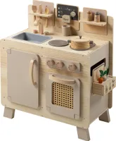 howa Kinderküche Spielküche aus Holz 'FoodieFun' inkl. 10 tlg. Kinderküchenzubehör 48241