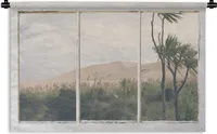 MuchoWow® Wandteppich Wandbehang Aussicht - Düne - Strand 60x40 cm Tapisserie Dekoration Wandtuch - Wanddekorationen