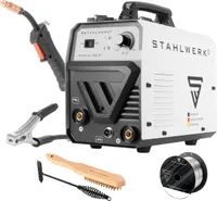 STAHLWERK Schweißgerät Mini FLUX 120 ST mit ARC | MMA-Funktion mit 120 Ampere