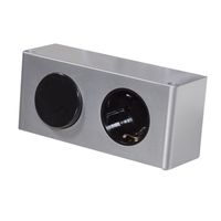 kalb | Energiebox für 230V LED Badleuchte Kombibox Spiegelschrank Steckdose (ohne Netzteil)