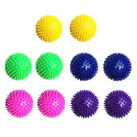 Igelball Massageball Noppenball 9cm 10er-Sparset (5 Farben je 2 Stück)