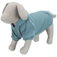 Trixie BE NORDIC Flensburg mikina s kapucí, světlá petrolejová Velikost: M:50cm, hruď:70cm, krk:44cm
