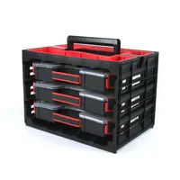 kissral 2pcs Sortimentskasten Kunststoff Klein Sortierboxen für
