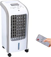 JUNG TVE25 mobiles Klimagerät mit Wasserkühlung, , inkl. Fernbedienung + Timer, Mobile Klimaanlage leise, Kühlender Ventilator Kühler Luftkühler