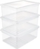 keeeper 3002000100000 Zestaw pojemników "bea" 3x 11,0 litrów PP