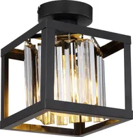 Globo Lighting Hängeleuchte Metall goldfarben matt, 3x E27