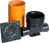 ScarMaxx Schachtsystem Set DN315, Breite 54,5cm 2xDN160 - Ohne Reduzierung